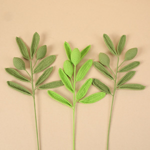 Décoration de plante artificielle en forme de branche d'olivier verte Kexiang pour bureau, mariage, photographie - Product Image 1