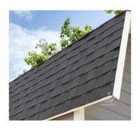 Tuiles de toiture en asphalte laminé bitumineux en fibre de verre résistantes à la chaleur et ignifuges Sangobuild SGB-02 - Durables 20-30 ans