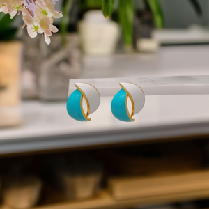 Pendientes de Moda, Acero Inoxidable 316L, Baño de Oro PVD, Sostenibles y Resistentes - Product Image 2