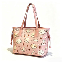 Sac à main pour femme grande capacité, simple et élégant, nouvelle collection 2026, motif dessin animé, sac à bandoulière de niche pour femme