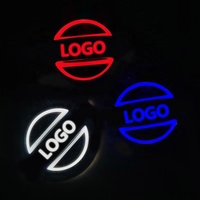 5D Auto Lumière Voiture Grille Emblème De Voiture Avant Logo Badge Led Lampe Balise Lumières pour Véhicule Led Voiture Logo Emblème