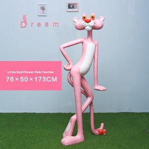 Internet celebridad <span class=keywords><strong>Pantera</strong></span> <span class=keywords><strong>Rosa</strong></span> escultura <span class=keywords><strong>de</strong></span> fibra <span class=keywords><strong>de</strong></span> vidrio muñeca <span class=keywords><strong>de</strong></span> <span class=keywords><strong>dibujos</strong></span> <span class=keywords><strong>animados</strong></span> ecológica para té <span class=keywords><strong>de</strong></span> <span class=keywords><strong>la</strong></span> leche tienda <span class=keywords><strong>de</strong></span> postres decoración <span class=keywords><strong>de</strong></span> centro comercial - Product Image 6