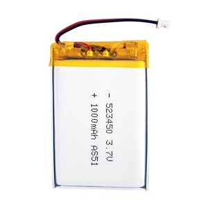 Lithium battery 523450 <span class=keywords><strong>3</strong></span>,7 V 1000mAh Polymer battery for RC helicopter - Product Image 4