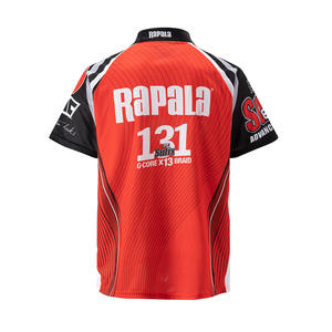 T-shirt <span class=keywords><strong>Rapala</strong></span> Lebole rouge à manches courtes, respirant, léger, combinaison de compétition, neutre, pour hommes et femmes, combinaison de pêche, gilet de pêche - Product Image 5
