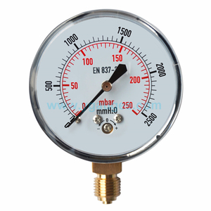 고품질 저렴한 가격 내구성 <span class=keywords><strong>0</strong></span>~100 mbar 진공 압력계 - Product Image 1