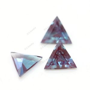 5X5mm Triangle Alexandrite Gemmes pour la fabrication de bijoux fins - Product Image 2
