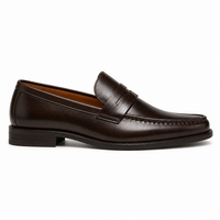 Mocassins classiques Old Money pour hommes, en cuir, élégants et minimalistes, chaussures décontractées à enfiler, fabrication OEM personnalisée