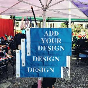 Drapeaux de bateau personnalisables 3 pièces 12x18 pouces/30x45cm, double face, impression numérique, petits drapeaux personnalisés pour la navigation - Product Image 3