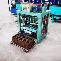 Machine à fabriquer des blocs creux en ciment, petite presse manuelle industrielle, ligne de production de blocs creux en sable à commande manuelle