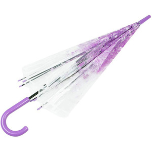 Parapluie Transparent QX Motif Fleur de Cerisier Champignon Apollo Sakura Créatif à Long Manche Magnifique Offre Spéciale - Product Image 5