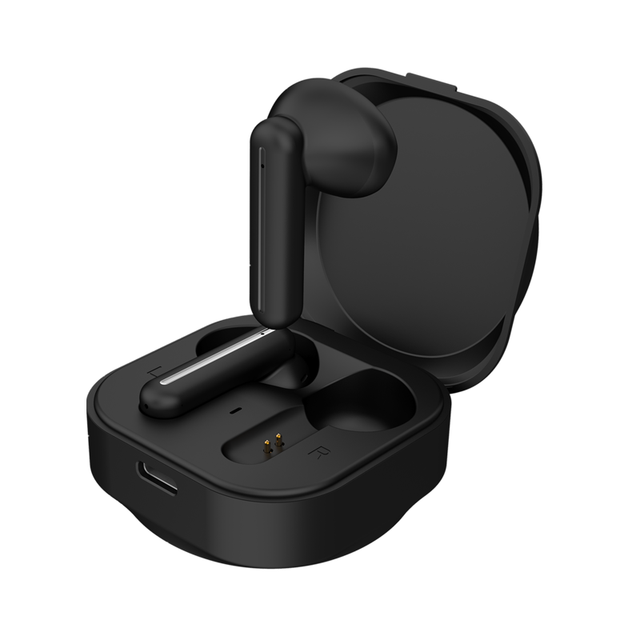 Factory Price Wireless BT 5.3 Wireless Earbuds with 200mAh Charging Case HiFi Stereo Sound Touch Control Semi in ear Earphones