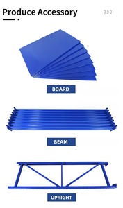 מכירת יצרנית מכירת יצרן כבד-5 שכבות מתכת מדפים מחסן תצוגה מתלים מערכת אחסון זמינות גבוהה - Product Image 5