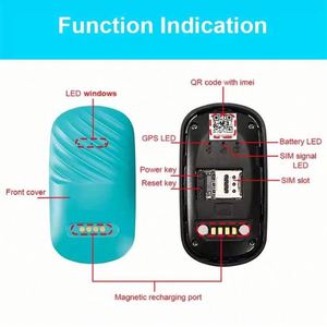 Localizador <span class=keywords><strong>GPS</strong></span> Inteligente 4G G51 para Mascotas, Collar Inteligente a Prueba de Agua Antipérdida para <span class=keywords><strong>Perros</strong></span> y Gatos - Product Image 2