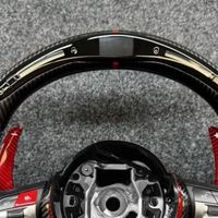 Volant de voiture en fibre de carbone et daim avec LED pour BMW F20 F30 F32 F31 F36 F11 E70 E90 E71 M3 X3 X4 X5 X6 E92 E60