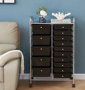 GMJ Manufacturer Portable Tiers Storage Cabinet For Bathroom Kitchen Household Storage Rolling Drawer Storage Cabinet