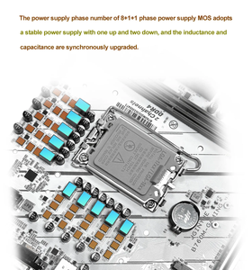 Tarjeta Madre JGINYUE B760M GAMING <span class=keywords><strong>D5</strong></span> DDR5 M-ATX Compatible con Procesadores de Plataforma LGA1700 de 12ª y 13ª Generación - Product Image 6