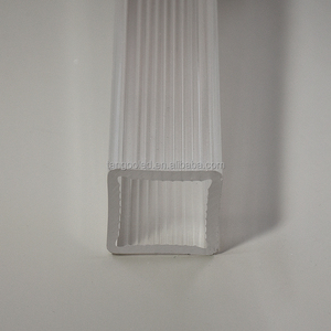 Tùy Chỉnh Trong Suốt Sọc Acrylic Ống Vuông PMMA Hình Chữ Nhật Vệt Ống Cứng Nhắc Acrylic Ống Cho Aquarium - Product Image 4