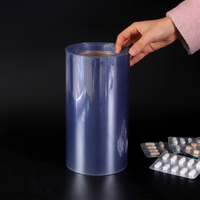 Rouleau de film PVC rigide transparent personnalisé en usine pour l'emballage de blisters pharmaceutiques