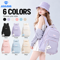 Sac à dos pour filles léger et de grande capacité, fabriqué en usine, réduisant la pression, confortable et ergonomique, sac à dos pour étudiants