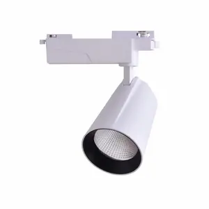 220V Magnetic Track Light System Recessed Magnetic Focus Lamp Linear Spotlight LED Track Magnet Lights Magnetic Light Track