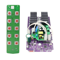 Control Remoto Inalámbrico Industrial para Grúa, 8 Botones, Una Velocidad, Resistente al Agua