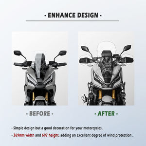 Parabrisas de doble burbuja para motocicleta XXUN, Deflector de protección contra el viento para <span class=keywords><strong>Honda</strong></span> <span class=keywords><strong>XADV</strong></span> 750 XADV750 2021 <span class=keywords><strong>2022</strong></span> 2023 2024 2025 - Product Image 5