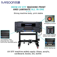 Printer Film UV DTF A3 30cm 60cm 3D A3 A2 Roll to Roll Direct to Film Digital Inkjet Flatbed UV untuk Film A/B