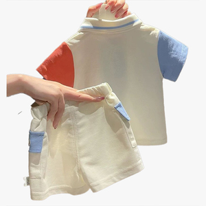 Polo de Manga Corta para Niños y Niñas, Nueva Colección Verano 2026, Personalizado con Bordado de Dibujos Animados - Product Image 4