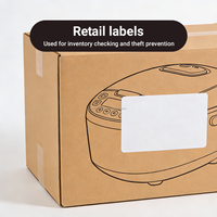 Etiqueta Inteligente Impermeable para Embalaje de Productos Minoristas, Etiqueta RFID UHF Alien H10, Etiqueta Inteligente para Gestión de Supermercados y Control de Acceso