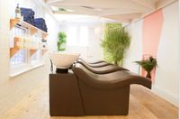 Chaise de salon moderne avec shampoing Lit pour coiffeurs