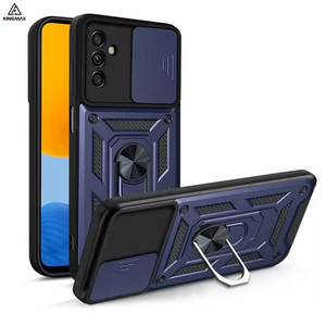 Per <span class=keywords><strong>Samsung</strong></span> M52/62/32 Anti-caduta custodia del telefono custodia posteriore posteriore per <span class=keywords><strong>Samsung</strong></span> M12/<span class=keywords><strong>02s</strong></span> staffa ad anello magnetico di colore nero - Product Image 5