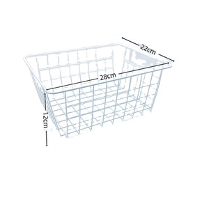 Panier de rangement en fer de style nordique écologique pour la vente en gros – Organisateur de bureau pour collations, cosmétiques, outils et salle de bain - Product Image 2