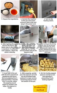 Machine à Popcorn au Gaz Idéale pour les Marchés Extérieurs, les Food Trucks et les Événements dans les Villages Éloignés - Product Image 6