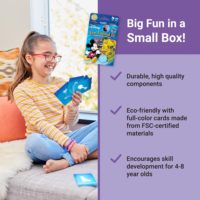 Jeu de cartes Eye Found It - Amusant et éducatif pour les tout-petits, les enfants d'âge préscolaire, les garçons et les filles, personnalisable pour le client