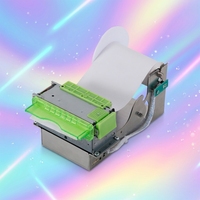 Printer Thermal 3 inci 80MM untuk Kios, Printer Tiket dengan Pemotong Otomatis dan Pengeluaran Kertas