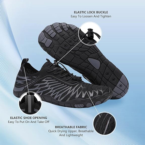 <span class=keywords><strong>Scarpe</strong></span> <span class=keywords><strong>da</strong></span> acqua per adulti all'aperto per nuoto in spiaggia <span class=keywords><strong>antiscivolo</strong></span> in gomma a monte con materiale a rete - Product Image 4