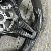 Volante de Fibra de Carbono Real y Alcántara Personalizado de Primera Calidad para Infiniti Q50 Q60
