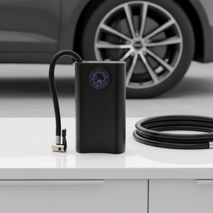 Compressore d'Aria Elettrico Digitale Portatile Multiuso per Uso Domestico e Auto - Product Image 1