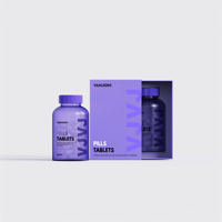 Bouteille capsule en plastique givrée translucide rechargeable 120CC 150CC 180CC 200CC 250CC 4OZ 5OZ 6OZ 7OZ 8OZ