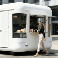 Système de batterie interchangeable pour camion de restauration électrique, fonctionnement continu pour des heures de vente prolongées