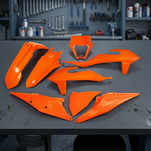 XFUN KTKIT527127-6212 per EXC-F 350 2020-2023 Arancione 127 Kit in Plastica con Supporto Faro Accessori Moto - Product Image 2
