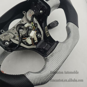 Volante Deportivo de Fibra de Carbono Perforada en Oferta para Lexus IS250 - Product Image 6