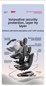Siège auto universel pour enfant de 0 à 12 ans, inclinable et réglable, avec harnais 5 points, certifié <span class=keywords><strong>ECE</strong></span> <span class=keywords><strong>R44</strong></span>/<span class=keywords><strong>04</strong></span> - Product Image 3