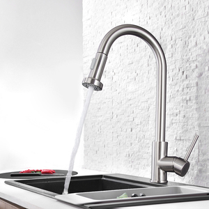 Nero opaco Rifinito In Ottone Massiccio Lavello Montato <span class=keywords><strong>Flessibile</strong></span> Rubinetto Della <span class=keywords><strong>Cucina</strong></span> - Product Image 6