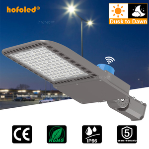 <span class=keywords><strong>Lampadaire</strong></span> 100W 150W 200W 240W 300W P66 Étanche Certifié CE RoHS, Lampe Type Shoebox à Contrôle Intelligent Crépuscule-Aube pour Parking - Product Image 1