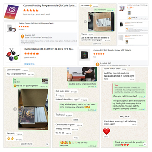 Tarjeta <span class=keywords><strong>de</strong></span> Visita Magnética Personalizada con Código QR, Impresa en Offset, Laminada con Película Plástica para Redes Sociales (FB/TIKTOK/Google Review) - Product Image 6