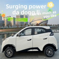 Voiture électrique mini à faible vitesse 3000W AC Dynamo, 4 roues, 4 portes, 5 places, véhicule à énergie nouvelle pour personnes âgées