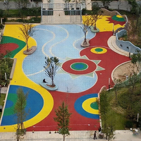 Dalles de sol en caoutchouc élastique Runsure pour salle de sport avec granulés EPDM, design solide, souple, moderne, robuste, ferme, Pro Top