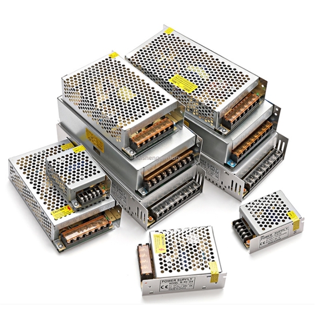 Regulated Power Supply 5V 12V 24V 36V 30V 48V  for LED Strip CCTV AC DC  Pc Industrial Smps Single  Switching Power Supply