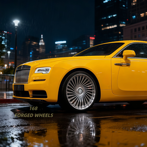 168 מותאם אישית באיכות גבוהה מזויפים גלגל כרום 22 24 26 28 inchrome גלגל שיניים עבור פרריומולים ceromeo butti tesla - Product Image 5